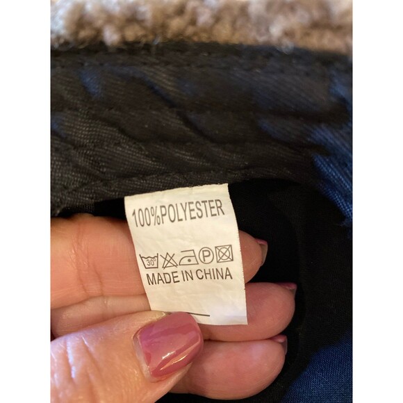 Toddler Fuzzy Bear Baseball Cap w/ Cute Ears Adjustable Hat for 6-24 Months - Picture 9 of 11